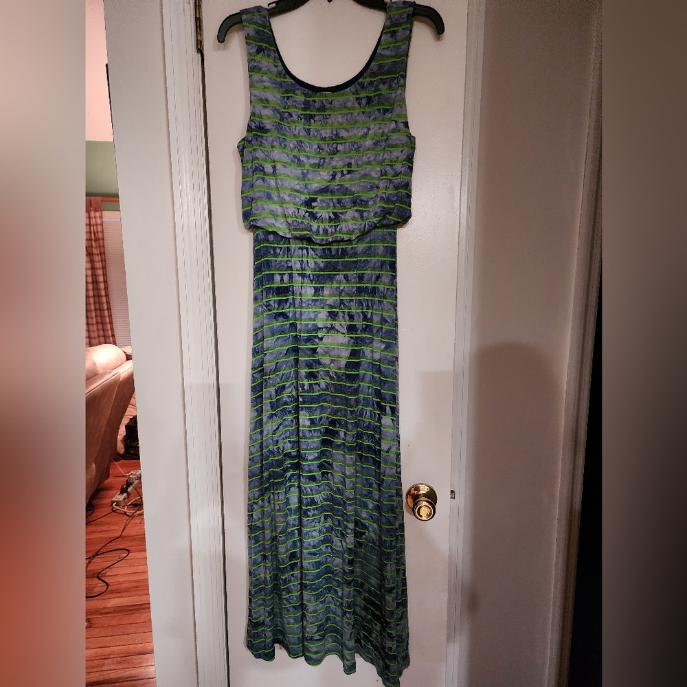 One World petite maxi dress, Med